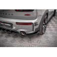 Maxton Design boční difuzory pod zadní nárazník ver.2 pro Mini Clubman F54 John Cooper Works, černý lesklý plast ABS