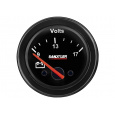 Sandtler série Racing přídavný ukazatel - voltmetr, barva: černá