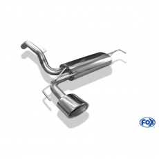 Fox Sportauspuff koncový díl výfuku s koncovkou 140x90 Typ 44 vlevo pro Opel Adam 2014- s motorem 1.4