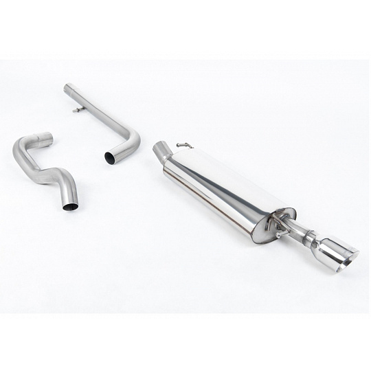 Milltek Sport výfukový systém cat-back bez rezonátoru (hlasitější) pro Volkswagen Golf Mk4 337 Anniversary 180bhp 2002-2004