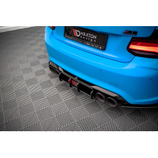 Maxton Design "Street Pro" difuzor zadního nárazníku pro BMW M2 F87, plast ABS bez povrchové úpravy, s černou a červenou linkou Maxton Design "Street Pro" difuzor zadního nárazníku pro BMW M2 F87, plast ABS bez povrchové úpravy, s černou a červenou linkou
