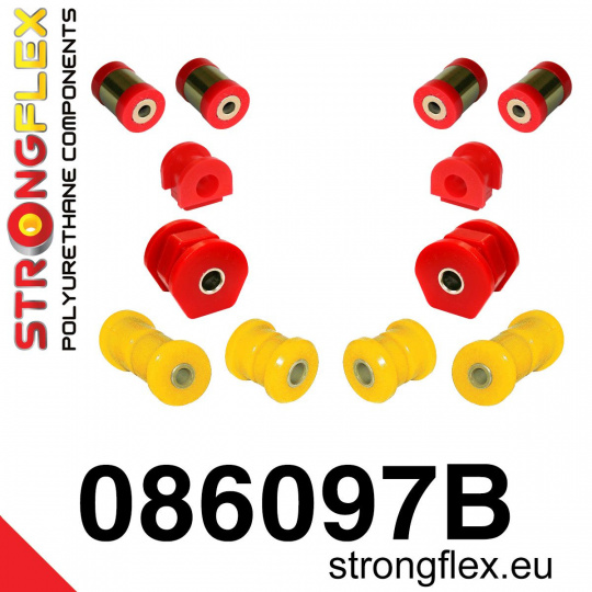 086097B: Strongflex Sada silentbloků předního zavěšení