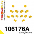106176A: Strongflex Sada silentbloků zadního zavěšení varianta SPORT