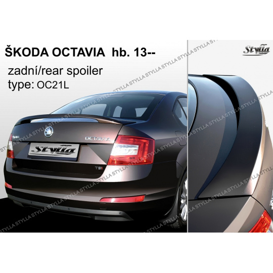 Stylla spoiler zadních dveří Škoda Octavia III htb (od 2012)