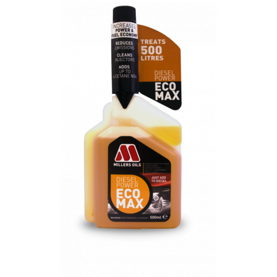 Aditivace nafty Millers Oils Diesel Power ECOMAX, 500 ml