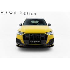 Maxton Design spoiler pod přední nárazník pro Audi Q7 Mk2 S-Line Facelift, černý lesklý plast ABS Maxton Design spoiler pod přední nárazník pro Audi Q7 Mk2 S-Line Facelift, černý lesklý plast ABS