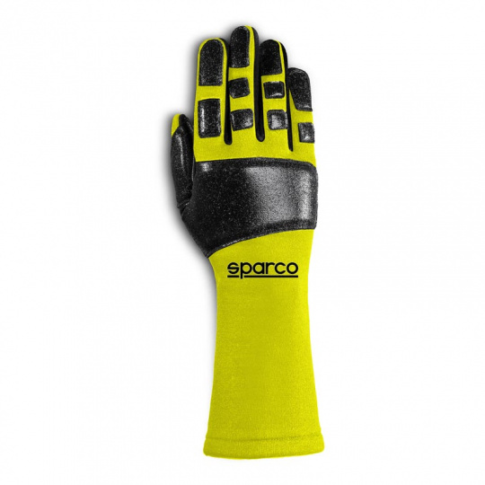 Rukavice pro mechaniky Sparco Tide Meca, Barva: žluto-černá, Velikost: 12