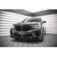 Maxton Design spoiler pod přední nárazník ver.2 pro BMW X5 M G05, černý lesklý plast ABS