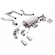 Milltek Sport výfukový systém OPF/GPF Back bez rezonátoru s klapkami (hlasitější) pro Land rover Defender 90 5.0 V8 525PS (s OPF/GPF a bez OPF/GPF) 2021-2024, barva koncovek: leštěné Milltek Sport výfukový systém OPF/GPF Back bez rezonátoru s klapkami (hlasitější) pro Land rover Defender 90 5.0 V8 525PS (s OPF/GPF a bez OPF/GPF) 2021-2024, barva koncovek: leštěné