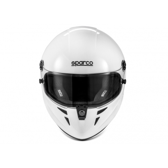 Kartingová helma Sparco STEALTH, s homologací FIA, barva: bílá, velikost: XL