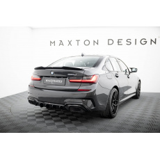 Maxton Design vložka zadního nárazníku pro BMW řada 3 G20 M340i, G21 M340i, černý lesklý plast ABS, Sedan / Touring Maxton Design vložka zadního nárazníku pro BMW řada 3 G20 M340i, G21 M340i, černý lesklý plast ABS, Sedan / Touring