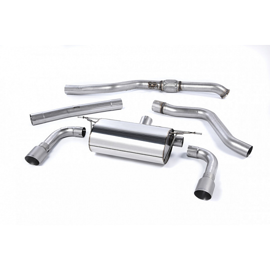 Milltek Sport výfukový systém cat-back Road pro BMW řada 1 M135i 3/5-dvéř. (F21/F20 bez xDrive) 2012-2016, titanové koncovky