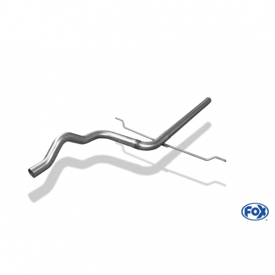Fox Sportauspuff přední díl bez tlumiče pro Volkswagen Passat 3B, 3BG s motorem 1.6, 1.8, 1.9 TD