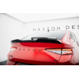 Maxton Design prodloužení spoileru 3d pro Škoda Enyaq iV RS Mk1, černý lesklý plast ABS
