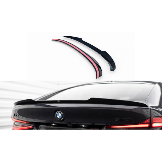 Maxton Design prodloužení spoileru pro BMW řada 6 GT G32, černý lesklý plast ABS