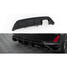 Maxton Design vložka zadního nárazníku ver.2 pro Ford Fiesta ST Mk8, černý lesklý plast ABS Maxton Design vložka zadního nárazníku ver.2 pro Ford Fiesta ST Mk8, černý lesklý plast ABS