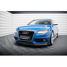 Maxton Design spoiler pod přední nárazník ver.3 pro Audi A4 B8, černý lesklý plast ABS, S-line Sedan/Avant Maxton Design spoiler pod přední nárazník ver.3 pro Audi A4 B8, černý lesklý plast ABS, S-line Sedan/Avant