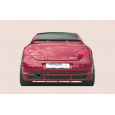 Rieger spoiler pod zadní nárazník pro Peugeot 307 convertible CC vč. faceliftu r.v. 04/01-04/05, 05-05-, plast ABS bez povrchové úpravy