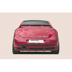 Rieger spoiler pod zadní nárazník pro Peugeot 307 convertible CC vč. faceliftu r.v. 04/01-04/05, 05-05-, plast ABS bez povrchové úpravy