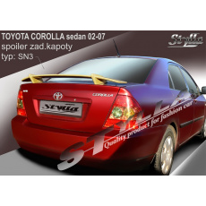 Stylla spoiler zadního víka Toyota Corolla sedan (2002 - 2007)