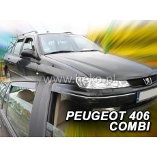HEKO ofuky oken Peugeot 406 Combi 5dv (1995-2004) přední + zadní