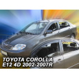 HEKO ofuky oken Toyota Corolla sedan 4dv (2002-2007) přední + zadní