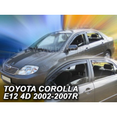 HEKO ofuky oken Toyota Corolla sedan 4dv (2002-2007) přední + zadní