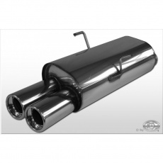 Fox Sportauspuff s koncovkou 2x76 Typ 13 pro Peugeot 106 I/II s motorem 1.0, 1.1