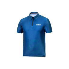 Sparco Subly polokošile, barva: modrá, velikost: XXXL