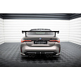 Maxton Design zadní křídlo s široce rozkročenými držáky pro BMW řada 4 G20 M440i, G20 M440i Facelift, G20 M-Pack, G20 M-Pack Facelift, pravý karbon