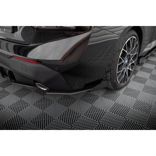 Maxton Design "Street Pro" boční difuzory pod zadní nárazník s křidélky pro BMW řada 2 G42 Standard, plast ABS bez povrchové úpravy