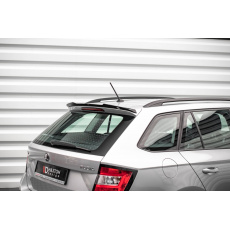 Maxton Design prodloužení spoileru pro Škoda Fabia Mk3, černý lesklý plast ABS, pouze pro Combi Maxton Design prodloužení spoileru pro Škoda Fabia Mk3, černý lesklý plast ABS, pouze pro Combi