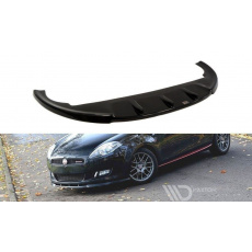 Maxton Design spoiler pod přední nárazník pro Fiat Bravo Mk2, černý lesklý plast ABS