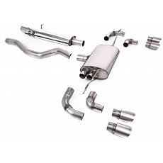 Milltek Sport výfukový systém OPF/GPF Back pro Land rover Defender 110 3.0 I6 P400 (s OPF/GPF a bez OPF/GPF) 2020-2024, GT-90 titanové koncovky Milltek Sport výfukový systém OPF/GPF Back pro Land rover Defender 110 3.0 I6 P400 (s OPF/GPF a bez OPF/GPF) 2020-2024, GT-90 titanové koncovky