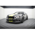 Maxton Design "Street Pro" spoiler pod přední nárazník pro Ford Mustang Mk6 GT, plast ABS bez povrchové úpravy