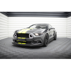 Maxton Design "Street Pro" spoiler pod přední nárazník pro Ford Mustang Mk6 GT, plast ABS bez povrchové úpravy Maxton Design "Street Pro" spoiler pod přední nárazník pro Ford Mustang Mk6 GT, plast ABS bez povrchové úpravy