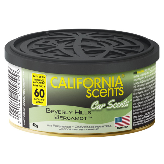 Osvěžovač vzduchu California Scents, vůně Beverly Hills Bergamot