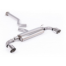 Milltek Sport výfukový systém OPF/GPF Back 3" / 76mm bez rezonátoru (hlasitější) pro Toyota Yaris Gen2 GR/GR Circuit Pack 1.6T (s OPF/GPF) 2025-, typ koncovek: GT-115 leštěné