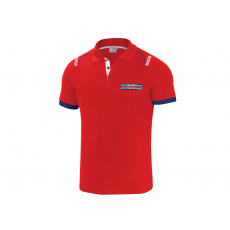 Sparco polokošile Martini Racing, barva: červená, velikost: M Sparco polokošile Martini Racing, barva: červená, velikost: M