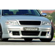 Rieger přední nárazník pro Audi A6 4B avant, sedan před faceliftem, plast ABS bez povrchové úpravy, pro vozy bez ostřikovačů světlometů a parkovacího asistenta (PDC)