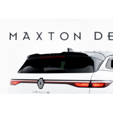 Maxton Design prodloužení spoileru pro Renault Megane E-Tech Electric Mk1, černý lesklý plast ABS
