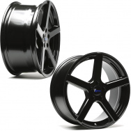 Sada konkávních ALU kol TA Technix XF1 pro BMW, 4ks 8,5"x19" ET35, rozteč 5x120, střed 72,6 - černá