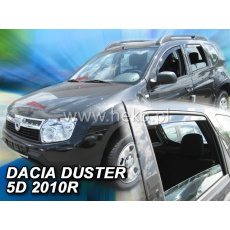 HEKO ofuky oken Dacia Duster 5dv (2010-2018) přední + zadní