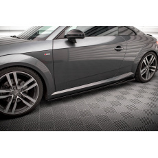 Maxton Design difuzory pod boční prahy pro Audi TT 8S, černý lesklý plast ABS, S-Line Maxton Design difuzory pod boční prahy pro Audi TT 8S, černý lesklý plast ABS, S-Line