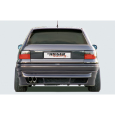 Rieger spoiler pod zadní nárazník pro Opel Astra F 5-dvéř., hatchback r.v. 09/91-12/99, plast ABS bez povrchové úpravy