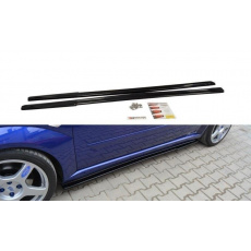 Maxton Design difuzory pod boční prahy pro Ford Focus RS Mk1, černý lesklý plast ABS Maxton Design difuzory pod boční prahy pro Ford Focus RS Mk1, černý lesklý plast ABS