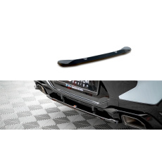 Maxton Design středový spoiler pod zadní nárazník pro BMW X4 G02 Facelift, černý lesklý plast ABS Maxton Design středový spoiler pod zadní nárazník pro BMW X4 G02 Facelift, černý lesklý plast ABS