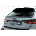 Maxton Design horní prodloužení víka kufru pro Audi RS6 C8, materiál pravý karbon