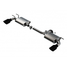 Borla koncový díl "S-Type" pro Mazda 3 Hatchback 2,0l/2,5l 4vál. 4-dvéř., s aut./man. převodovkou, FWD, r.v. 2019-2021, typ koncovek: černé