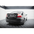 Maxton Design středový spoiler zadního nárazníku pro Volvo S80 Mk2, černý lesklý plast ABS